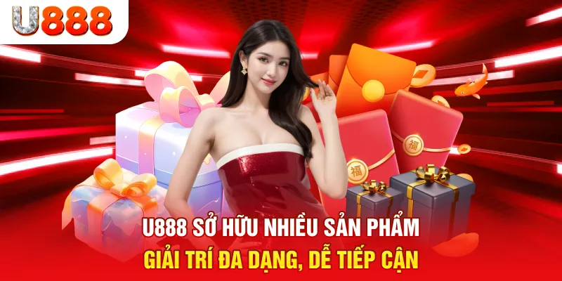 u888 sở hữu nhiều sản phẩm giải trí đa dạng, dễ tiếp cận.