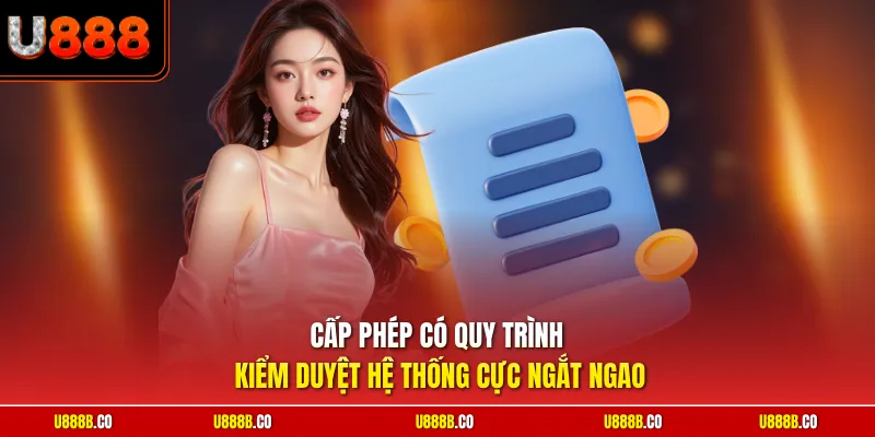 Cấp phép có quy trình kiểm duyệt hệ thống cực ngắt ngao